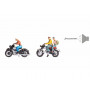 Motos + module sonore - N 1/160 - NOCH 12970