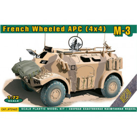 Véhicule blindé transport de troupes français M3 4x4 - 1/72 - ACE 72463