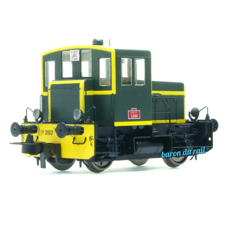 Locotracteur Moïse – REE, échelle HO (1/87), Couleur Jaune, Neuf