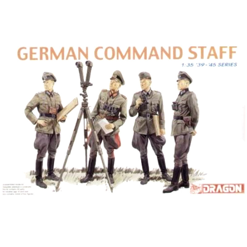 Etat-major allemand - 1/35 - DRAGON 6213