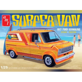 Ford Econoline Surfer Van 1977 - 1/25 - AMT 1229M