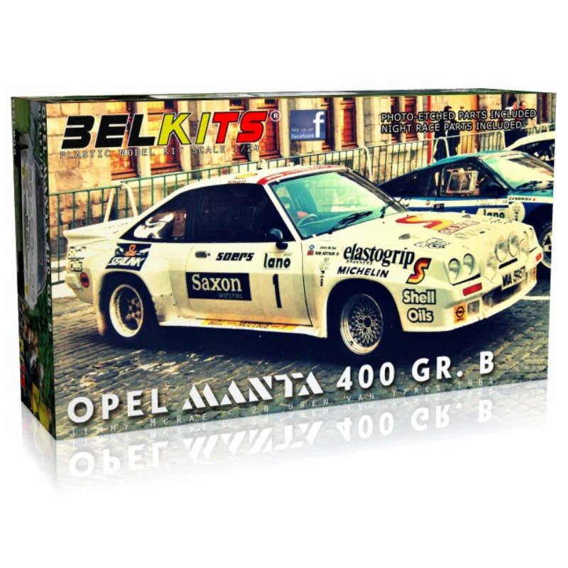 Opel Manta 400 GR. B 1984 - 1/24 - BELKITS BEL-009
