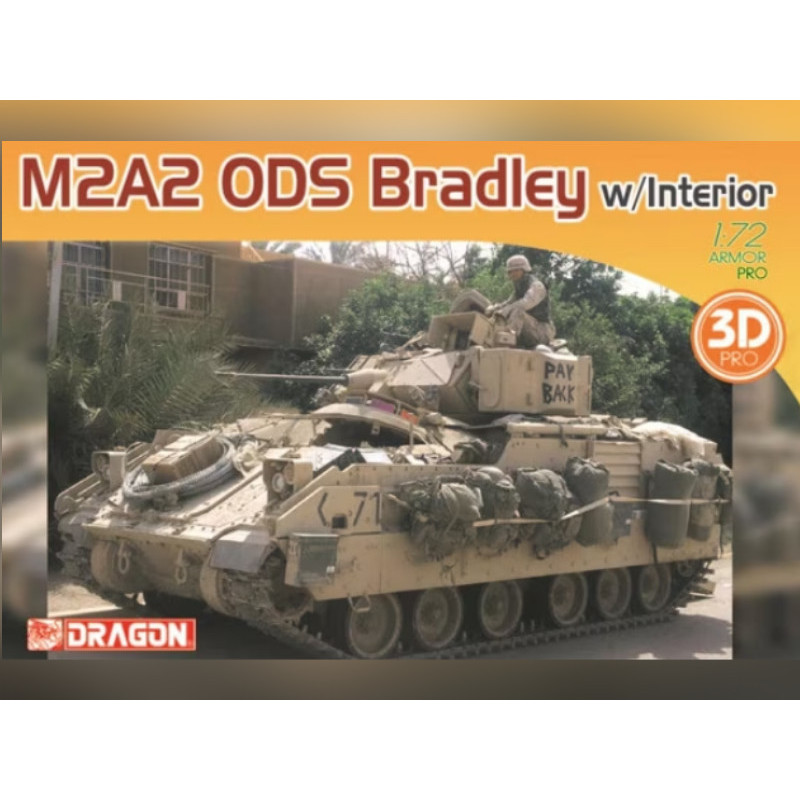 M2A2 ODS Bradley - échelle 1/72 - DRAGON 7414
