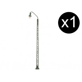 1x lampadaire à LED blanc chaud mât treillis - N 1/160 - FALLER 272229