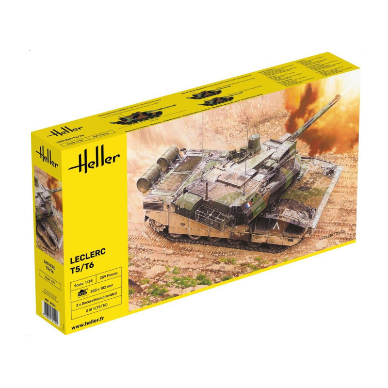 Char Leclerc T5/T6 - échelle 1/35 - HELLER 81142