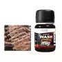 Effet de patine wash chenilles 35 ml - AMMO MIG 1002