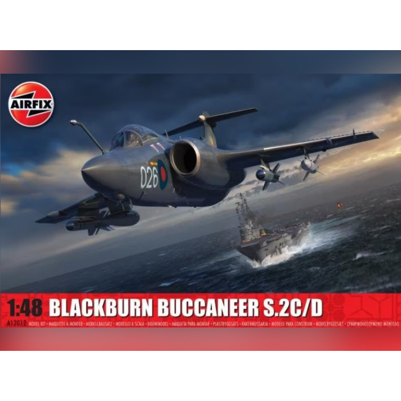 Blackburn Buccaneer S.2C/D - 1/48 - AIRFIX A12012