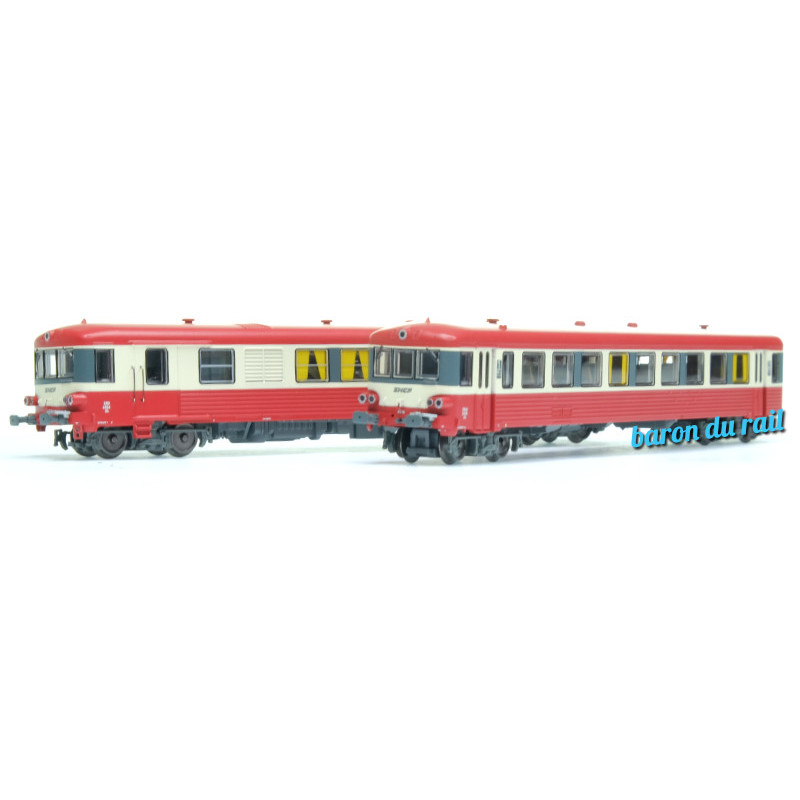 Autorail EAD 4524 SOTTEVILLE ép.IV SNCF analogique - N 1/160 - REE NW-202