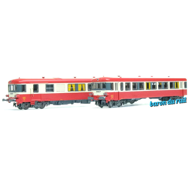 Autorail EAD 4584 LONGUEAU ép.IV SNCF analogique - N 1/160 - REE NW-198