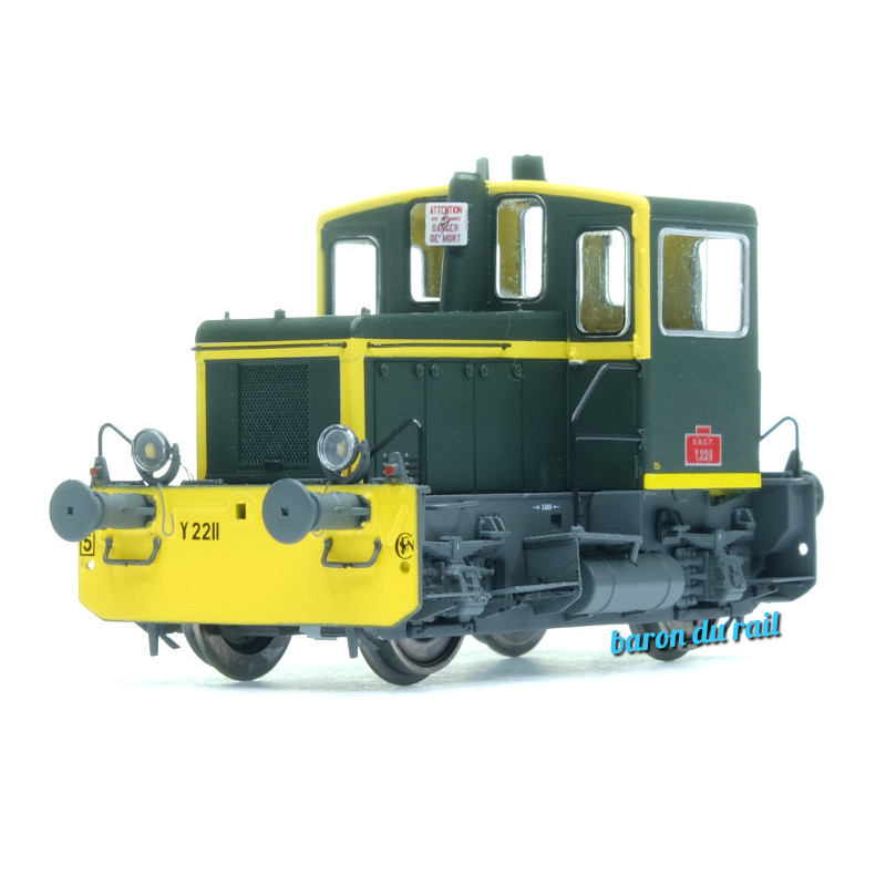 Locotracteur Y2211 Sud-Est ép. IV SNCF analogique - HO 1/87 - REE MB-225
