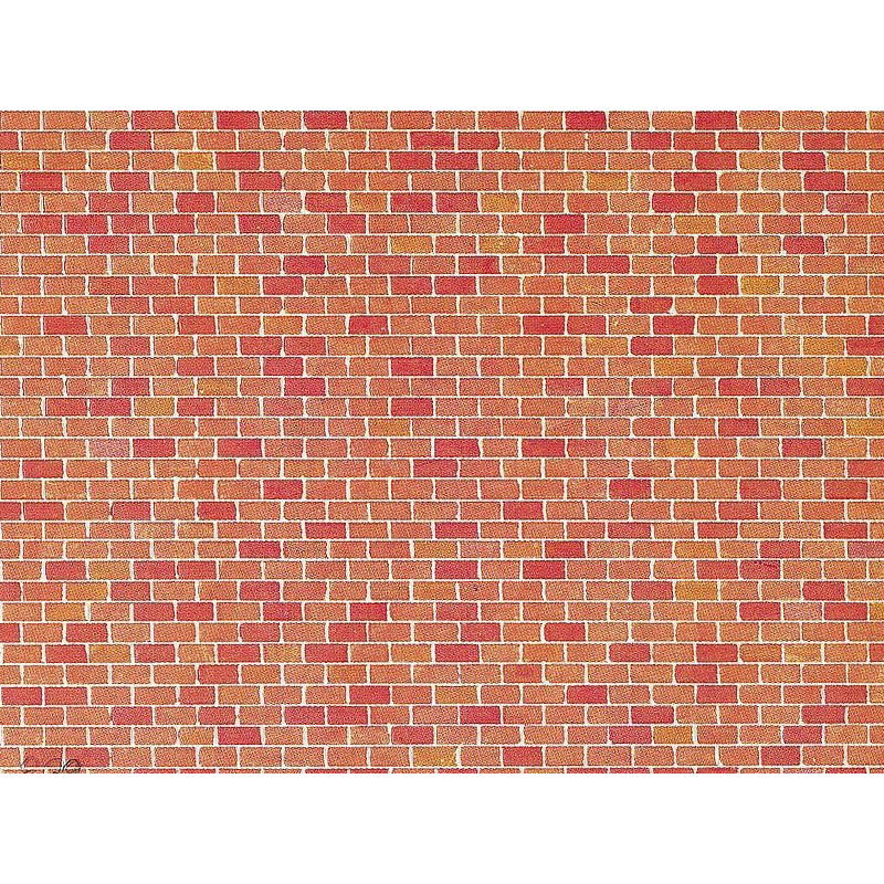 Faller 170608 - Plaque décor - mur de briques - HO 1/87