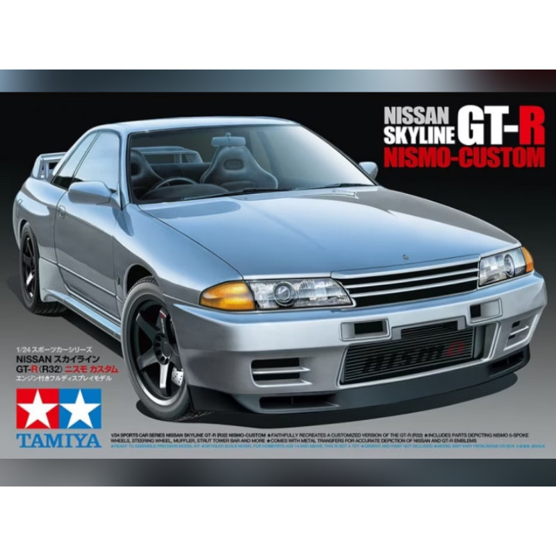 Maquette voiture : Calsonic Skyline GT-R - Maquettes Tamiya - Rue des  Maquettes