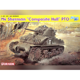 M4 Sherman Composite Hull PTO - échelle 1/35 - DRAGON 6740