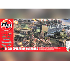 Set complet diorama D-Day opération overlord - 1/76 - AIRFIX A50162A