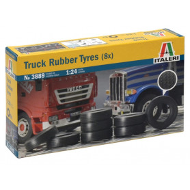 8x pneus de camion - 1/24 - ITALERI 3889