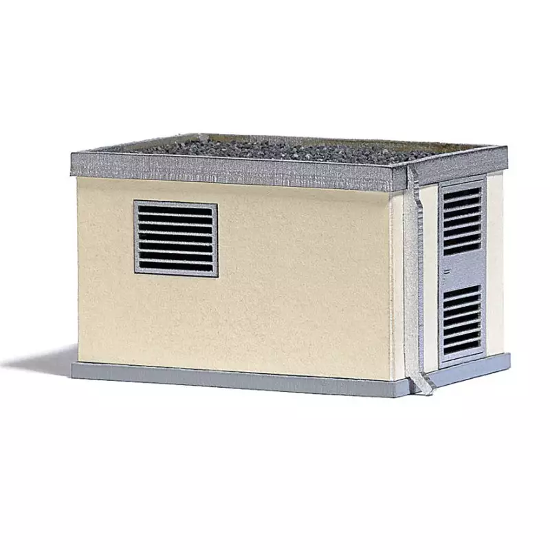 Poste de transformation électrique - HO 1/87 - BUSCH 1570
