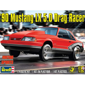 Ford Mustang LX 5.0 Drag Racer 1990 - 1/24 - REVELL 14195