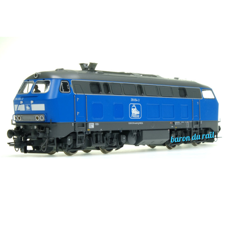 Locomotive diesel 218 054-3, PRESS ép. VI - digitale son - HO 1/87 - ROCO 70770