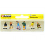 Jeunes avec skateboard - HO 1/87 - NOCH 15889