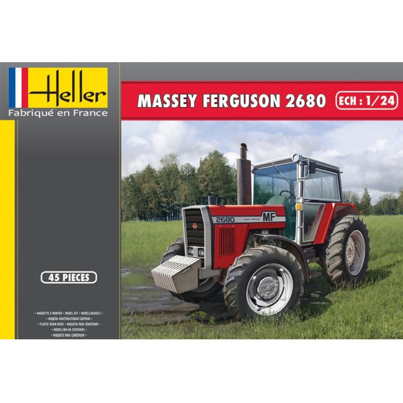 Massey Ferguson 2680 - échelle 1/24 - HELLER 81402