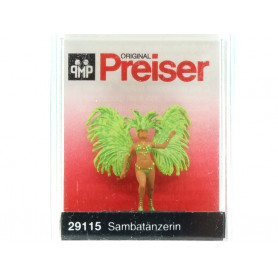 Danseuse de samba - HO 1/87 - PREISER 29115