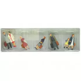 Voyageurs marchand - HO 1/87 - PREISER 10505