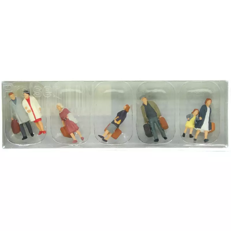 Voyageurs marchand - HO 1/87 - PREISER 10505