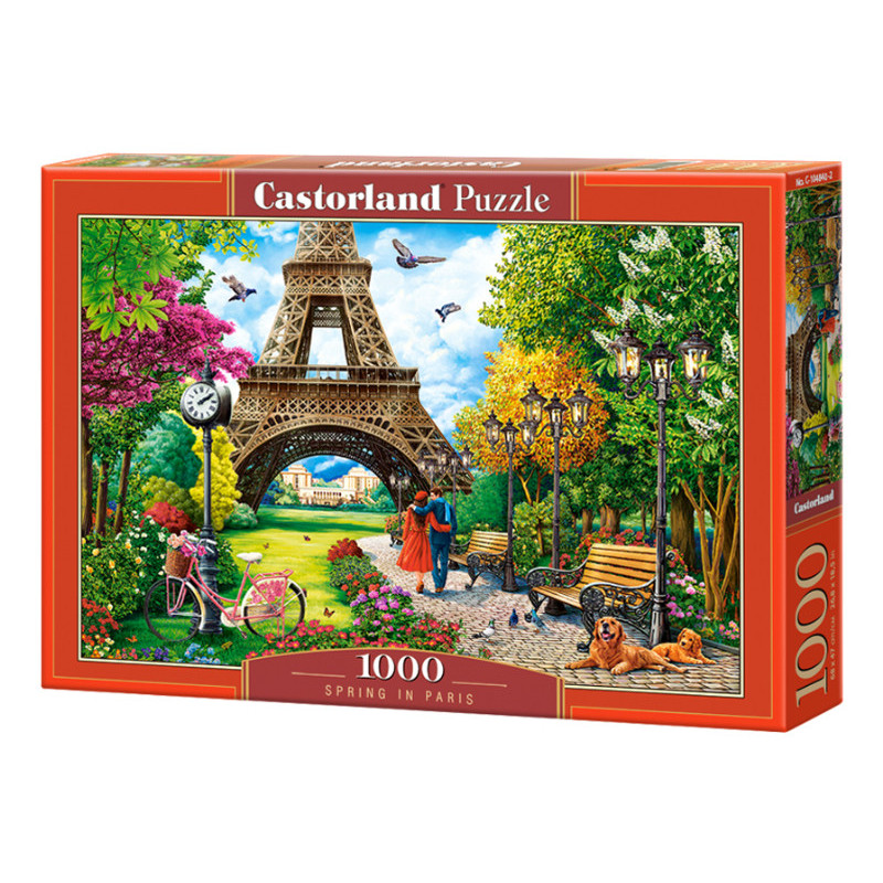 Spring in Paris - Puzzle 1000 pièces - CASTORLAND