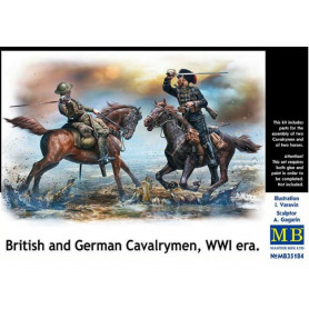 Cavaliers allemand et britannique WWI - 1/35 - MASTER BOX 35184
