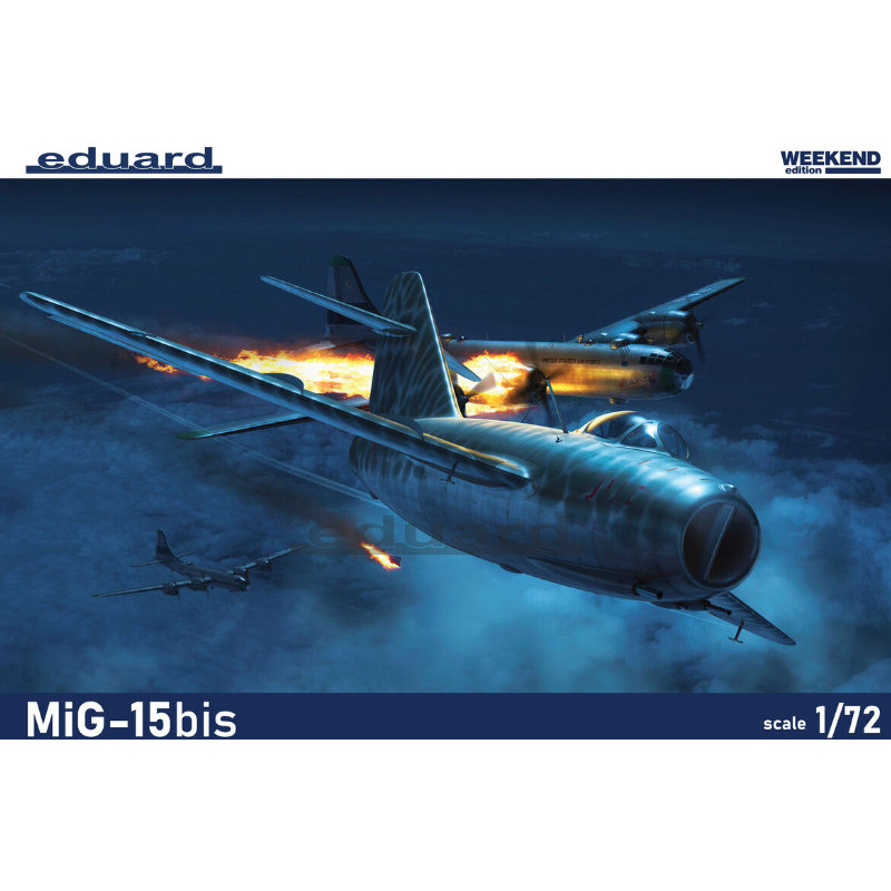 Mig 15-bis, Weekend edition - 1/72 - EDUARD 7461