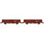 REE WB-487 - 2 Wagonnets de Draisine (Tombereau) Ep.III