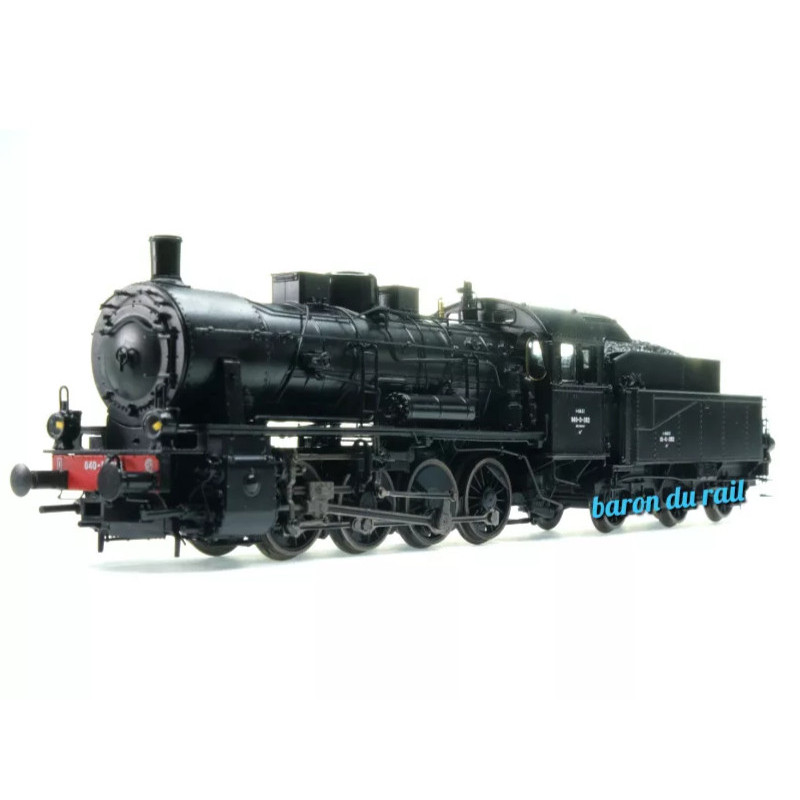 Locomotive vapeur 040D ex AL SNCF analogique - ép III - HO 1/87 - JOUEF HJ2404