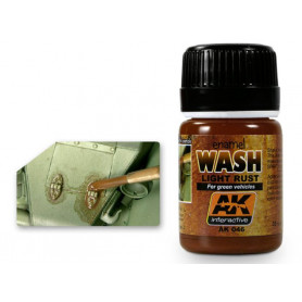 Effet wash rouille claire 35ml - AK INTERACTIVE AK046
