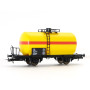 Wagon citerne à 2 essieux livrée jaune et rouge - SNCF - HO - JOUEF HJ6140