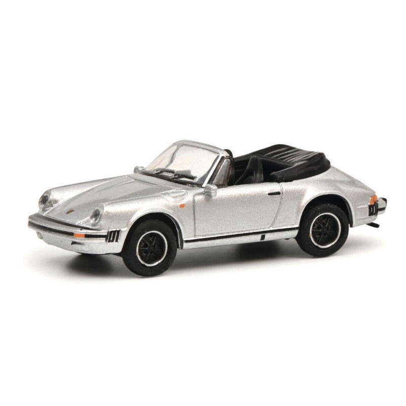 Porsche 911 Carrera 3.2 grise métallisée - HO 1/87 - SCHUCO 4526701000