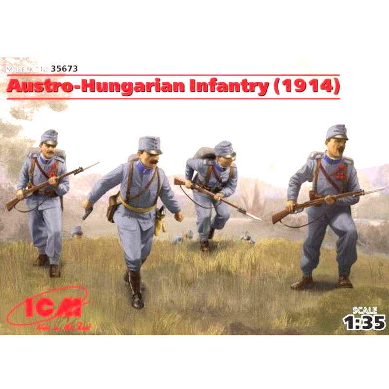 Infanterie Austro-Hongroise 1914 - 1/35 - ICM 35673