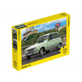 Puzzle Renault 4L - 500 pièces - HELLER 20759