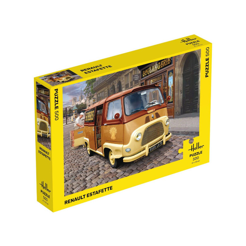 Puzzle Renault Estafette - 500 pièces - HELLER 20743