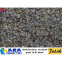 Ballast gris clair - marron clair - pierre véritable 240 g - HO - Polak 5233