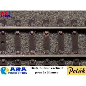 Ballast gris usagé pierre véritable 200 g - N 1/160 - Polak 5371