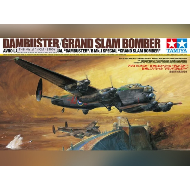 Avro Lancaster B. Mk.III Special - 1/48 - Tamiya 61111