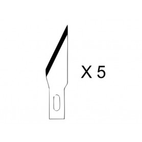 5x Lame de rechange pour couteau taille 1 - HOLI HO351