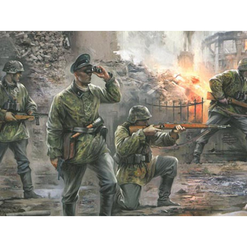 ZVEZDA 6180 - 1/72 - Troupe d'élite allemande 1941-1943