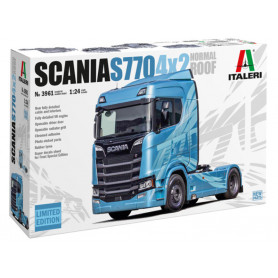 Scania 770 4x2 Cabine Basse - échelle 1/24 - ITALERI 3961