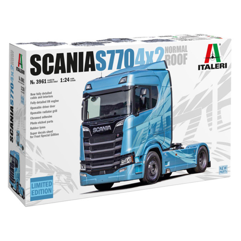 Maquette Scania 770 4x2 Cabine Basse - échelle 1/24 - ITALERI 3961
