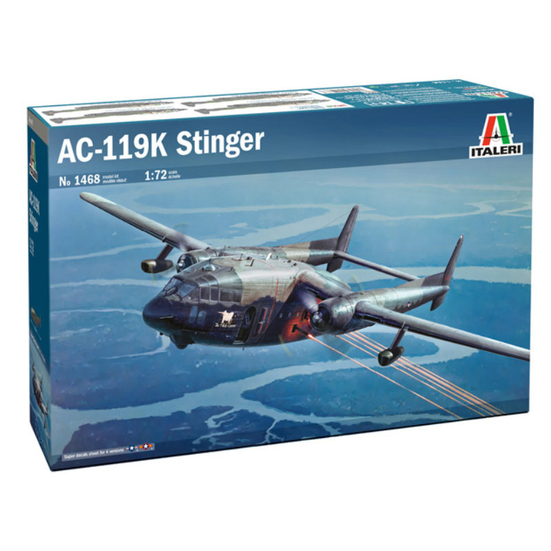 AC-119K Stinger - échelle 1/72 - ITALERI 1468