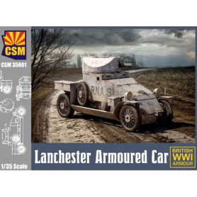 Lanchester Armoured Car MG Carrier WWI - 1/35 - CSM 35001