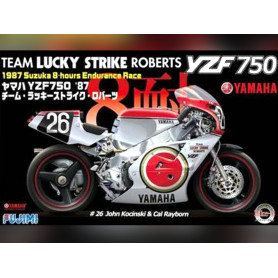 Yamaha YZF750 Team Lucky Strike - 1/12 - FUJIMI 14136
