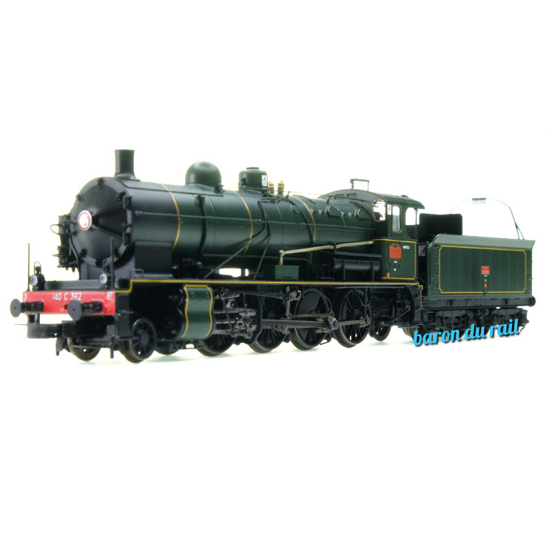 Locomotive vapeur 140 C 362 SNCF analogique - ép III - HO 1/87 - JOUEF HJ2407