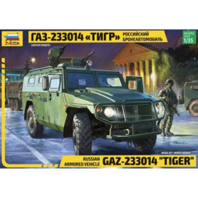Véhicule blindé GAZ-233014 "Tiger" - 1/35 - ZVEZDA 3668